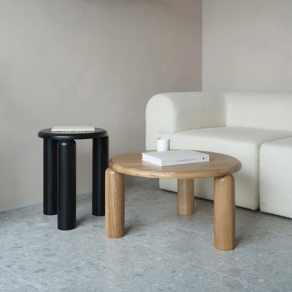 Neo NEO70 - Beistelltisch in Eiche Natur präsentiert im Onlineshop von KAQTU Design AG. Beistelltisch ist von Tamo