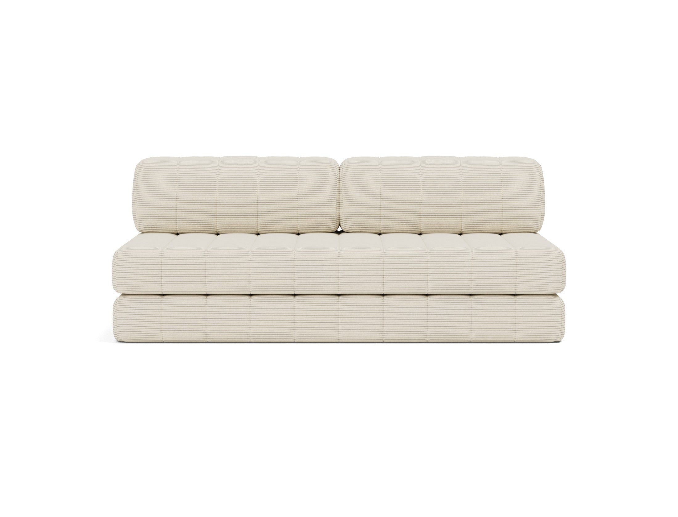 CozyPad Schlafsofa in 594 Corduroy Ivory präsentiert im Onlineshop von KAQTU Design AG. Bettsofa ist von Innovation Living