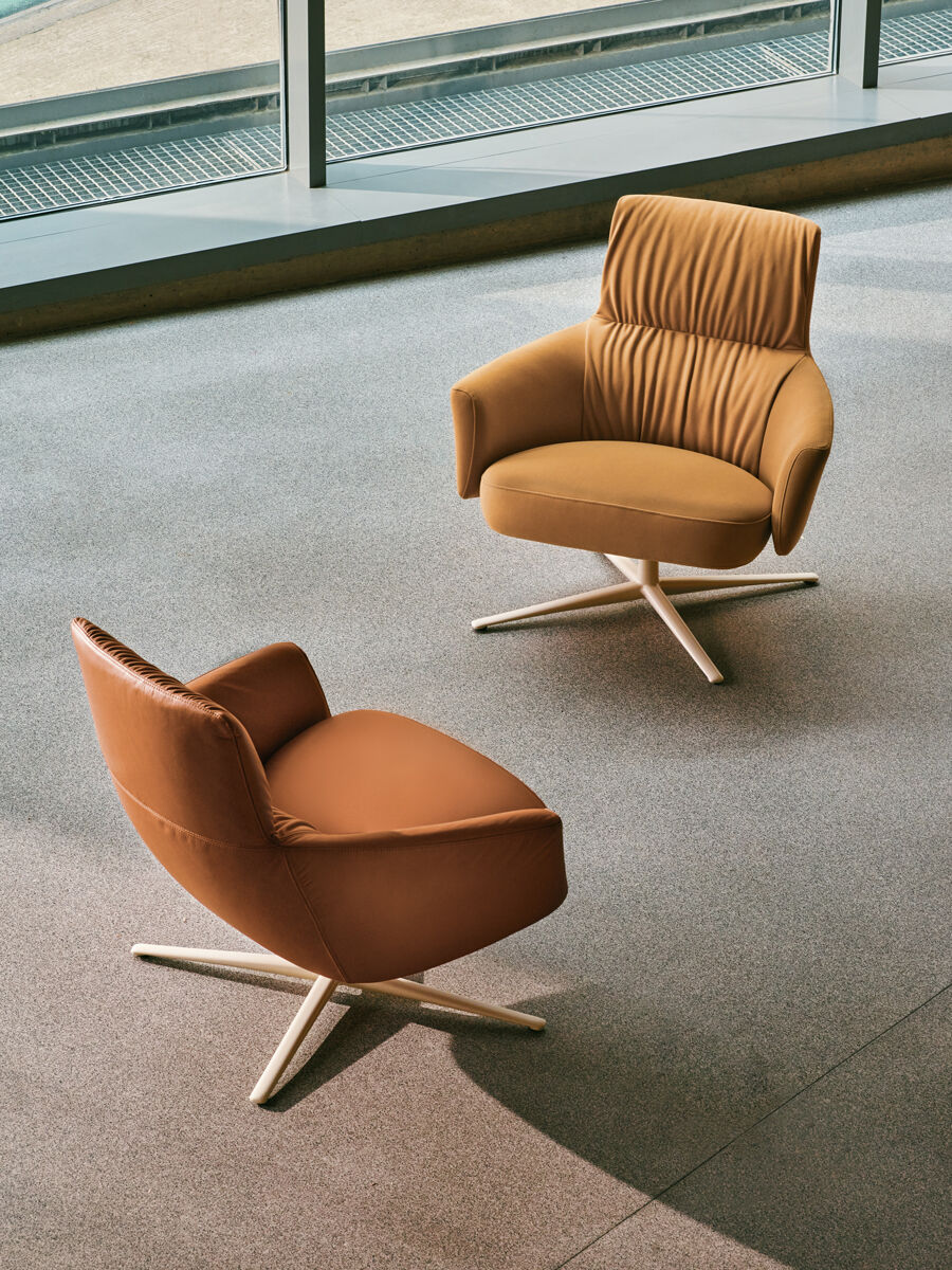 Toro TOR1P2 - Sessel niedrig in Pastell präsentiert im Onlineshop von KAQTU Design AG. Sessel ist von Mdd