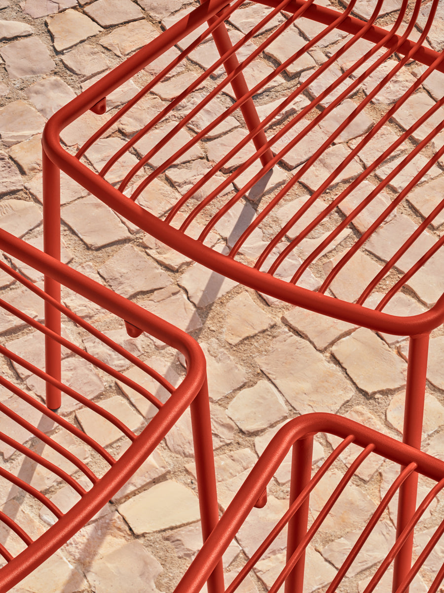 Bris BRS01 - Stuhl, Set von 2 Stück in Blau präsentiert im Onlineshop von KAQTU Design AG. Gartenstuhl ist von Mdd