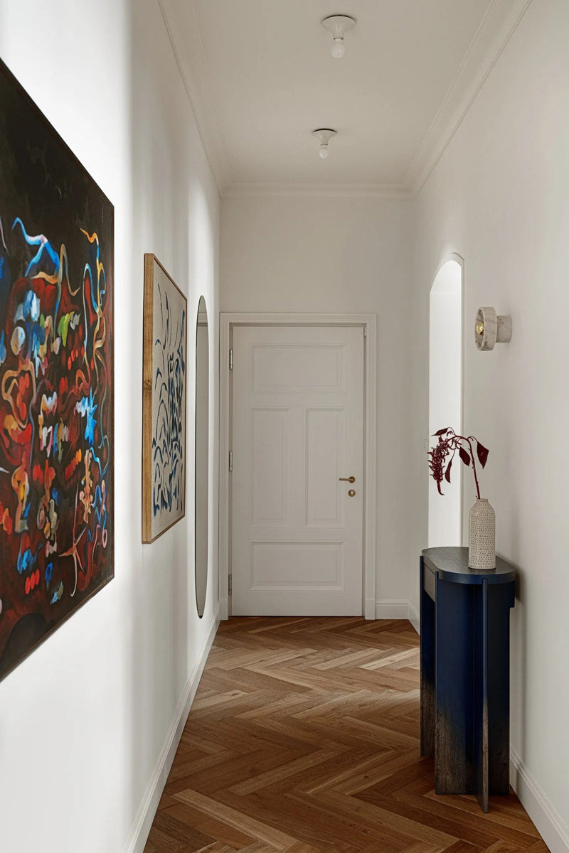 Kiru KIRK02 - Konsole in Eiche Kobalt präsentiert im Onlineshop von KAQTU Design AG. Konsolentisch ist von Tamo