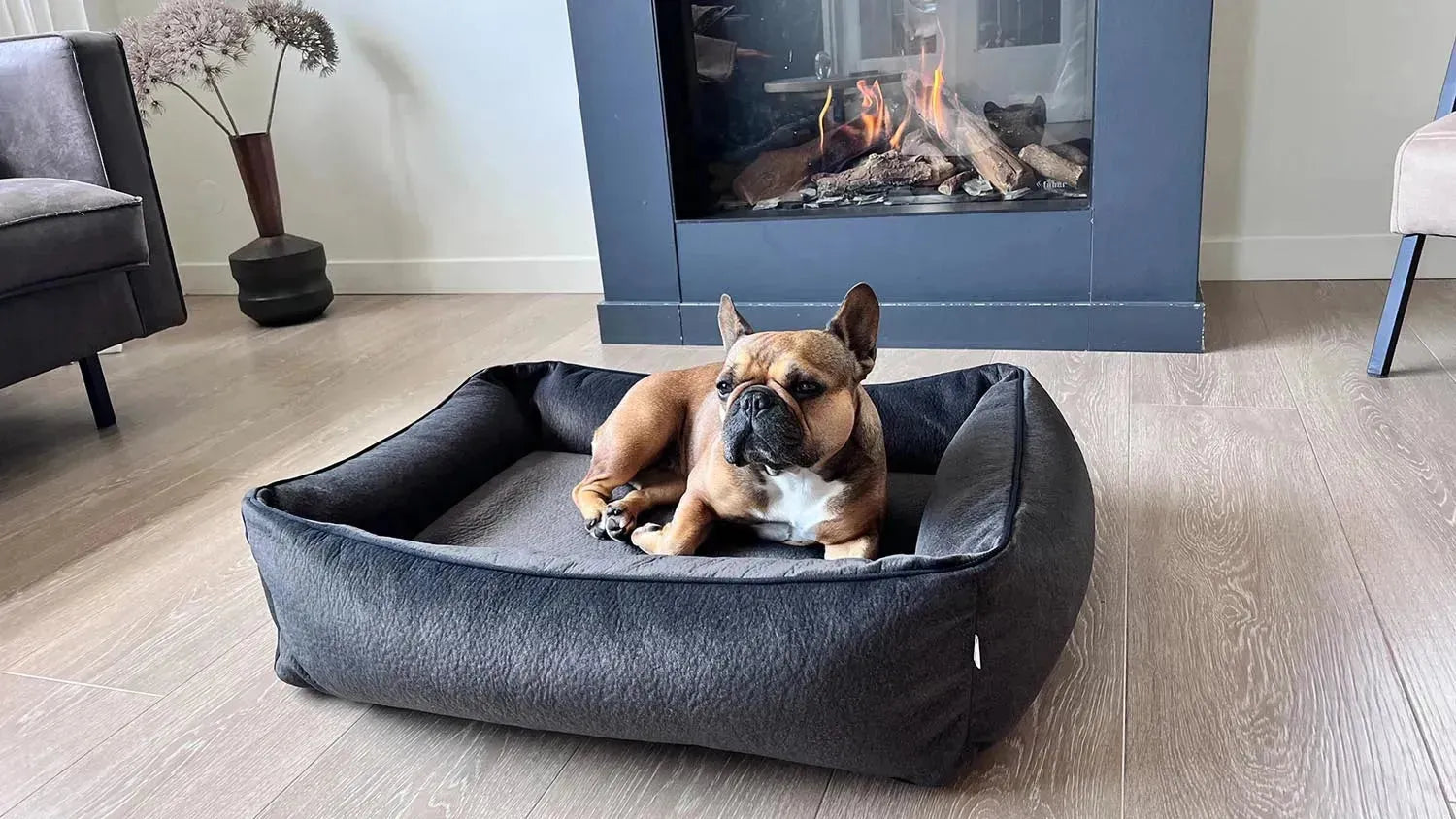 Laboni Haustiermöbel: Stilvolles Hundebett aus nachhaltigen Materialien in modernem Design, ideal für Komfort und Langlebigkeit.