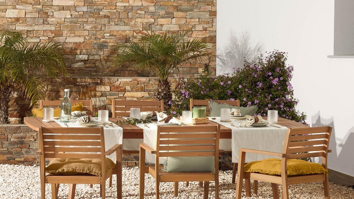 Hanzel Gartenstuhl von Kave Home