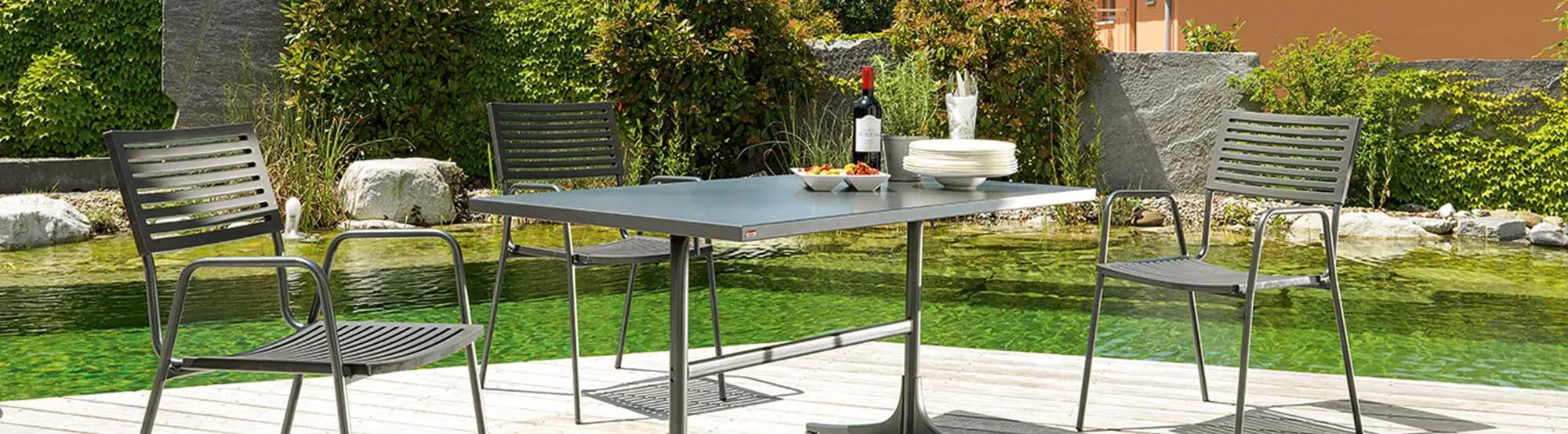Schaffner Lamello – preisgekrönte Gartenstühle mit ikonischem Design
