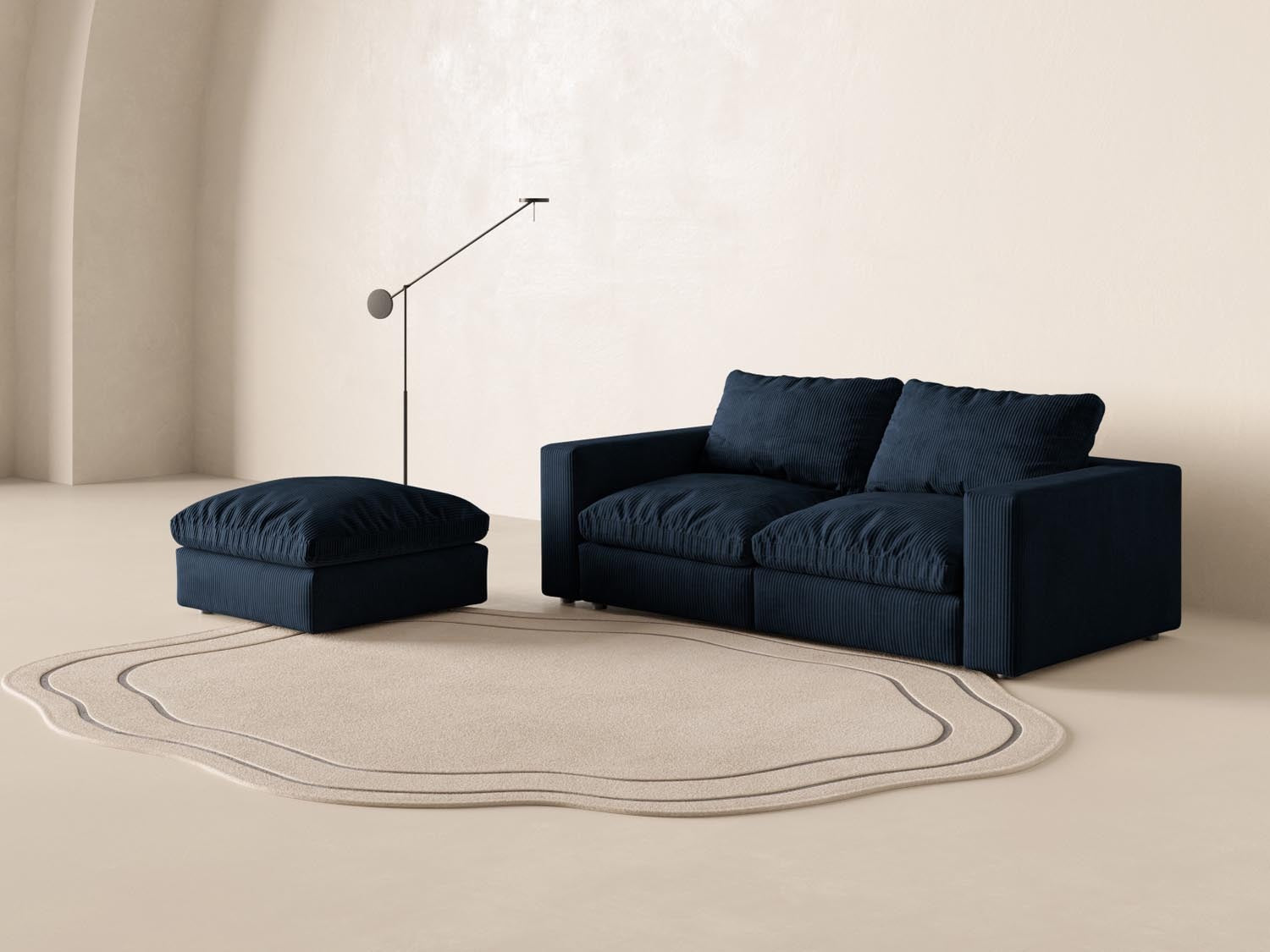 Gemütliche Lazy Kollektion von Micadoni: stilvolle Möbel für entspannte Momente und modernes Wohnen.