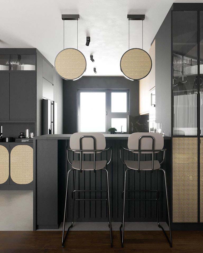 Eleganter Barhocker New School N1N04H aus hochwertigem Sperrholz, ideal für moderne Gastronomie und stilvolle Wohnräume.