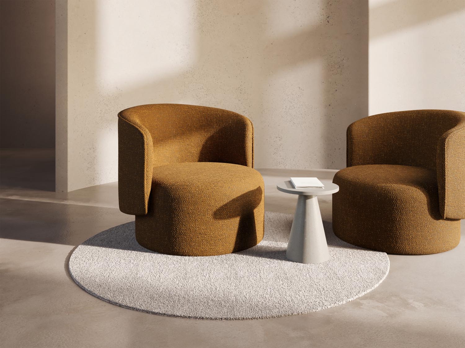 Boucle Sessel kaufen – weich & cosy