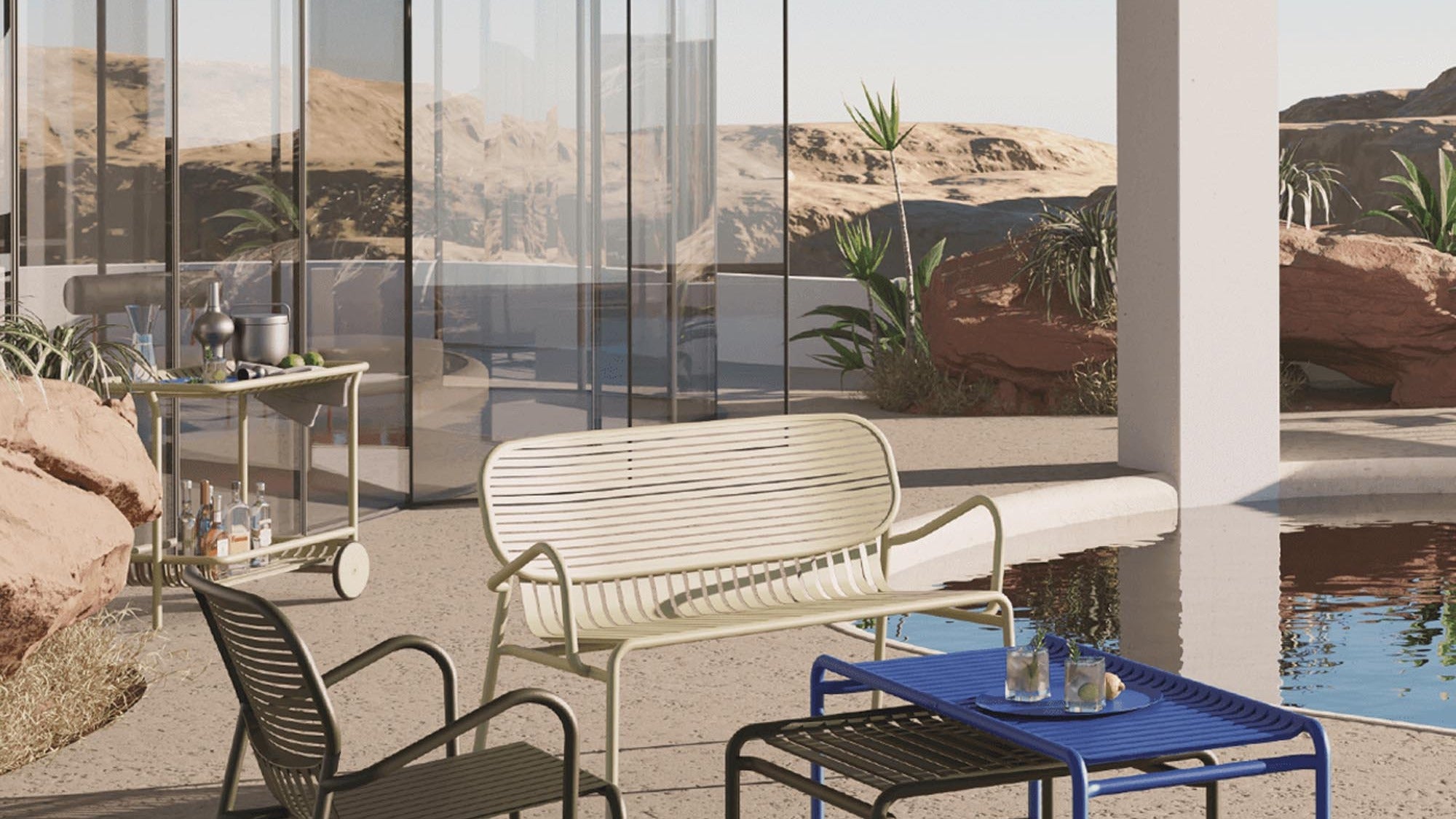 Entdecke die Kollektion von Petite Friture: stilvolle Designmöbel und Leuchten mit französischem Flair für dein Zuhause und den Garten.