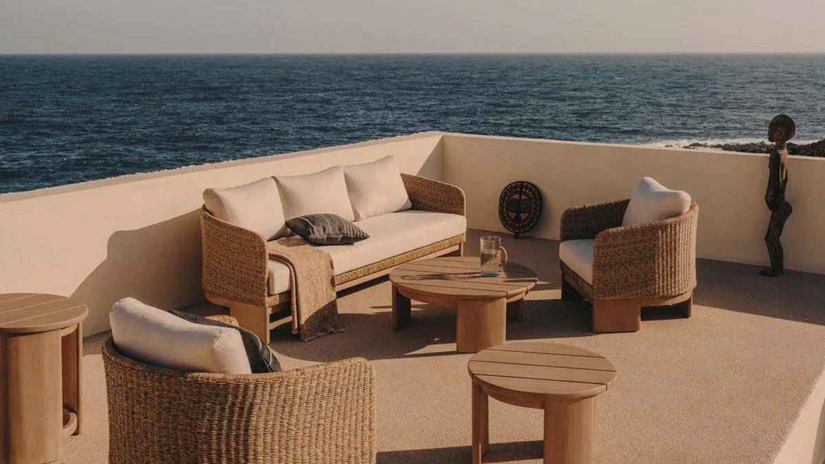 Gartenmöbel aus Rattan