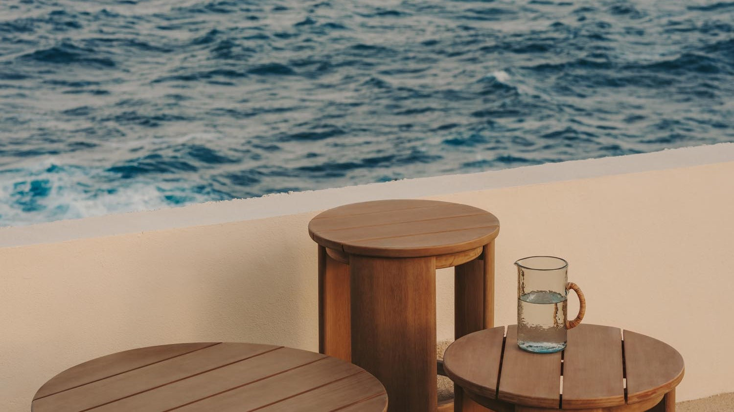 Outdoor Beistelltisch Holz