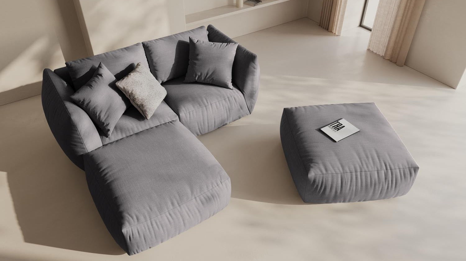 Entdecke unsere L-Sofas: Komfortable Ecksofas und modulare Designs für dein Wohnzimmer. Stil, Funktionalität und hochwertige Materialien vereint!