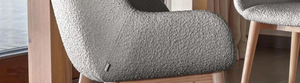 Luxuriöse Velours & Bouclé Kollektion