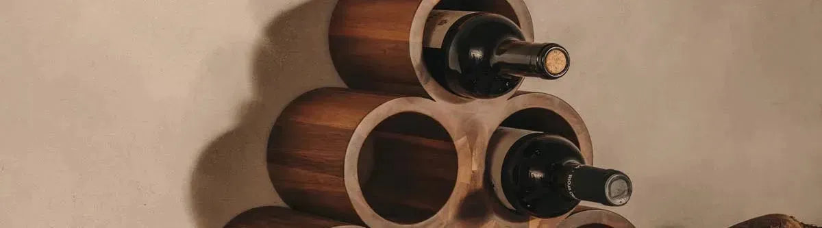 Entdecke die stilvollen Weinregale von KAQTU – Perfekt für deine Weinsammlung!