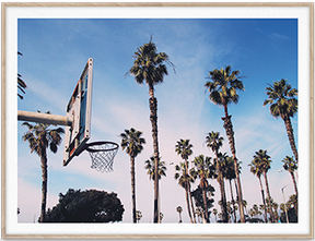 Cities of Basketball 02, Los Angeles - KAQTU Design