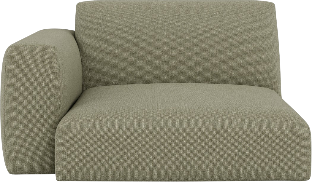 In Situ Sofa / Linkes Armlehnenmodul (A80) in Olivgrün präsentiert im Onlineshop von KAQTU Design AG. Modulares Sofa ist von Muuto
