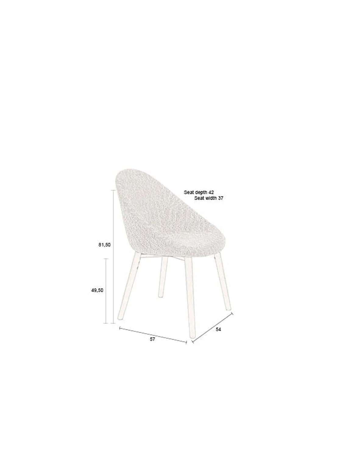 Fenna Stuhl: Modernes Design für anspruchsvolle Wohnambiente.