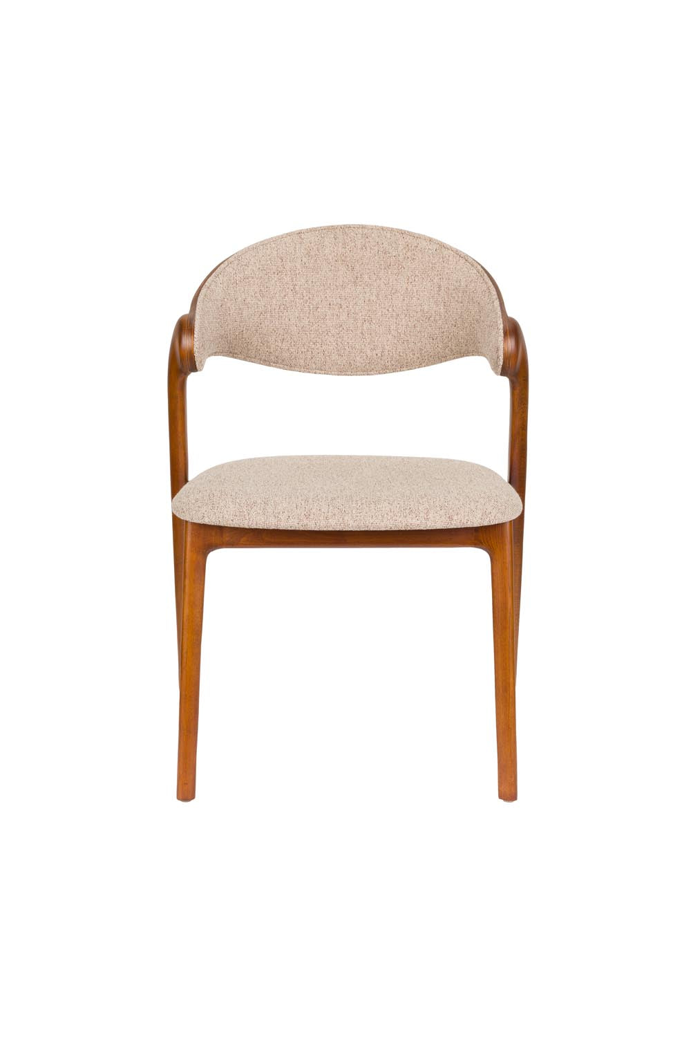 Eleganter Babington Stuhl von Dutchbone: Samtbezug, Metallbeine, ergonomisch, komfortabel, stilvoll, langlebig.