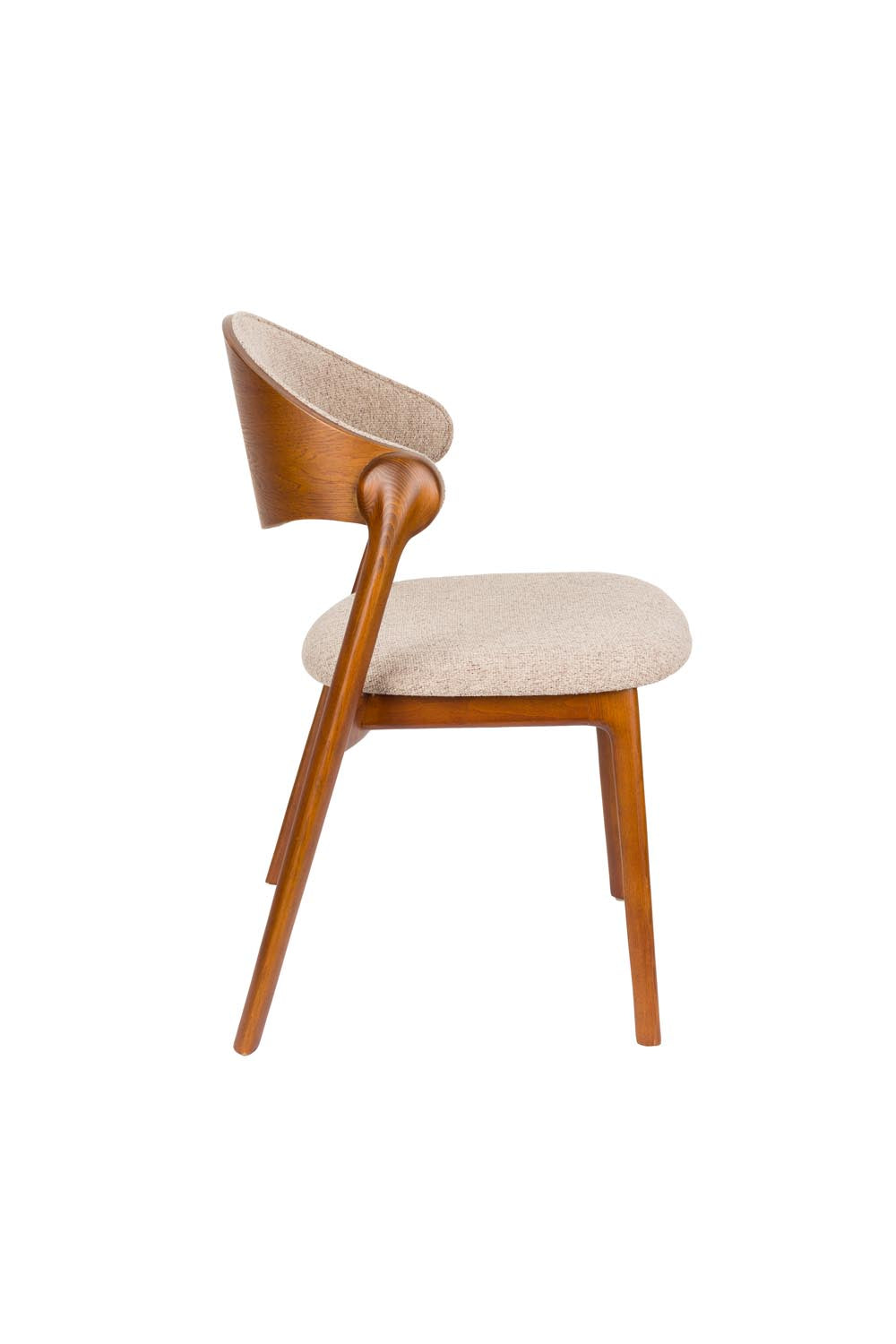 Eleganter Babington Stuhl: Modernes Design mit edlem Samtbezug.