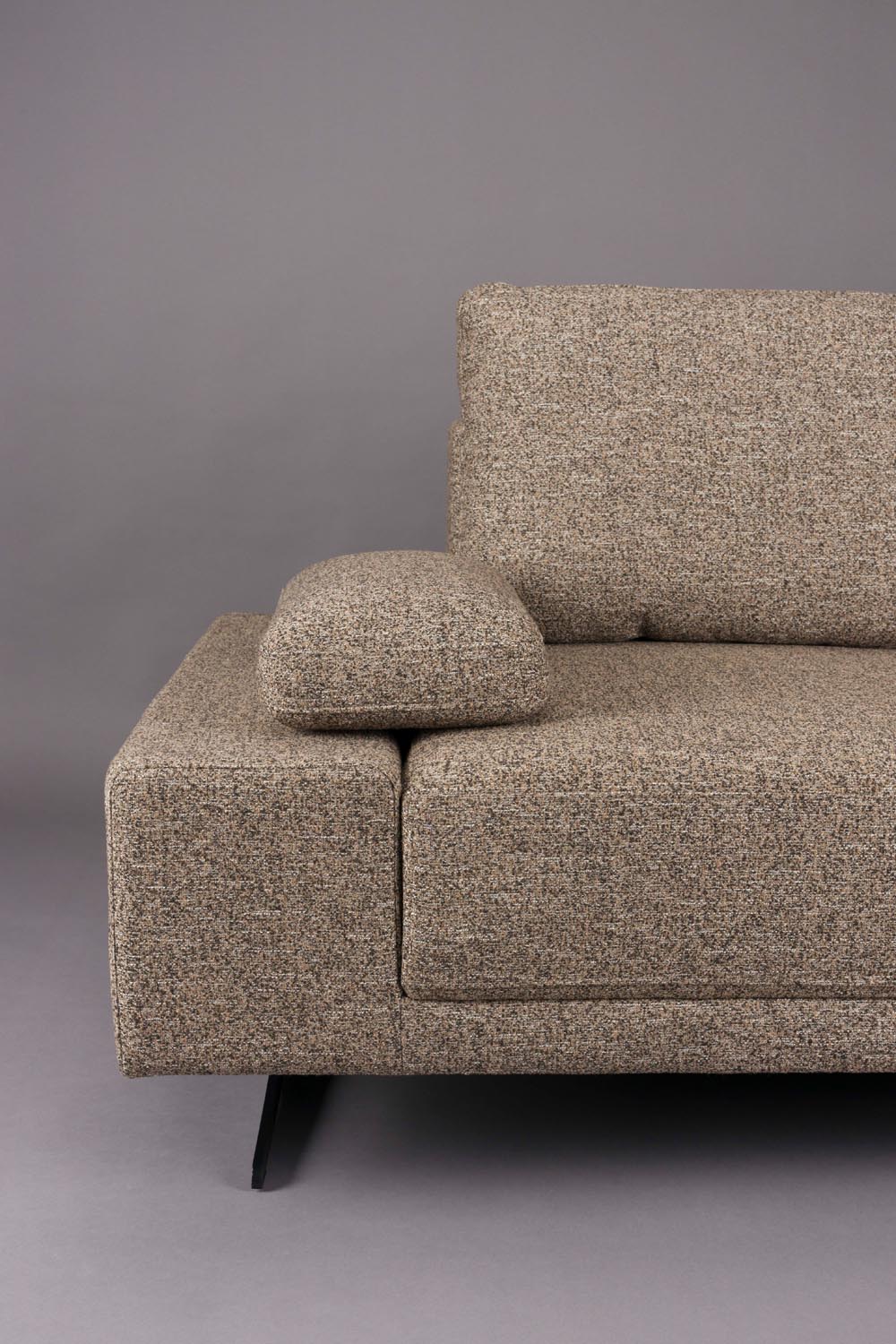 Dutchbone Shelly Sofa: Stilvolle rechte Chaise für zeitlose Eleganz.
