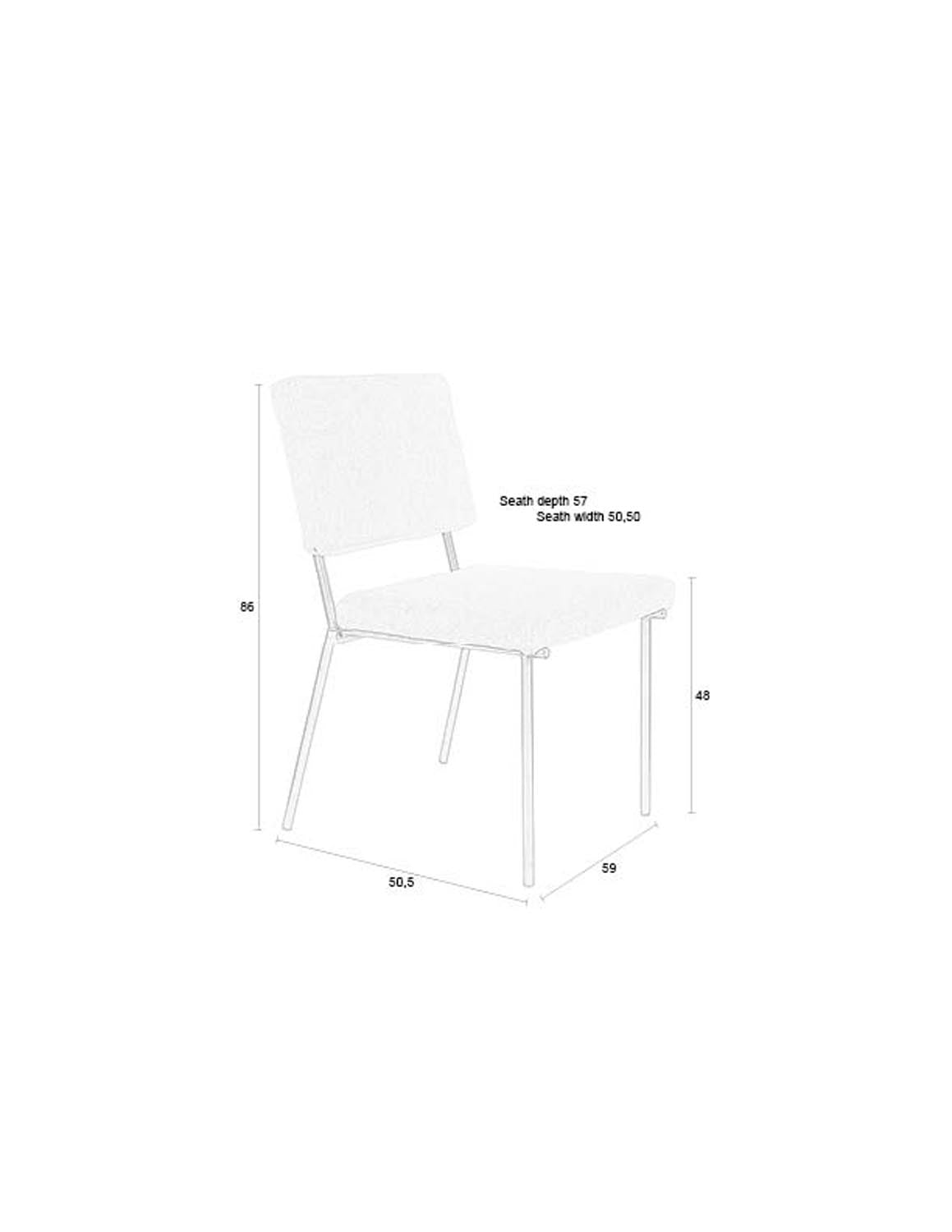 Zuiver Fellow: Ergonomischer Stuhl mit zeitlosem, stilvollem Design.