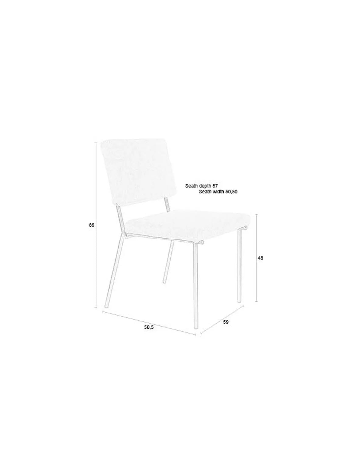 Zuiver Fellow: Ergonomischer Stuhl mit zeitlosem, stilvollem Design.