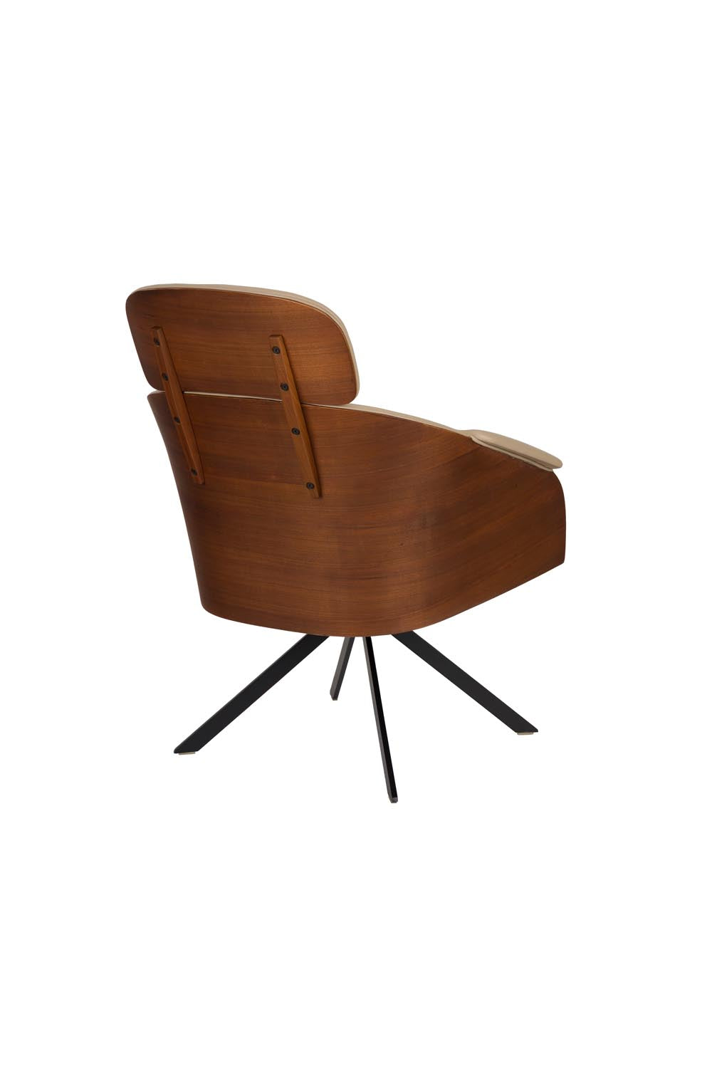 Frie Sessel von Zuiver: Modernes Design trifft auf Walnussholz-Charme.