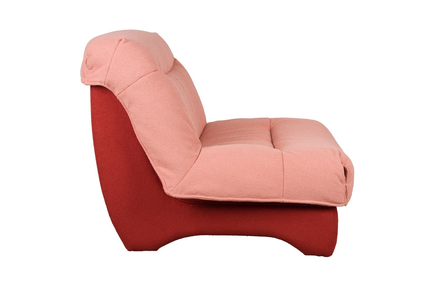 Moderner Lounge Chair Twister von White Label Living, stilvoll und bequem, ideal für zeitgemäße Wohnräume.