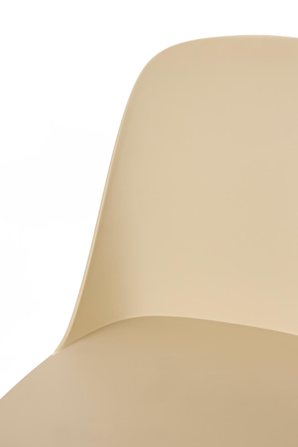 Pip Stuhl All in beige präsentiert im Onlineshop von KAQTU Design AG. Stuhl ist von White Label Living