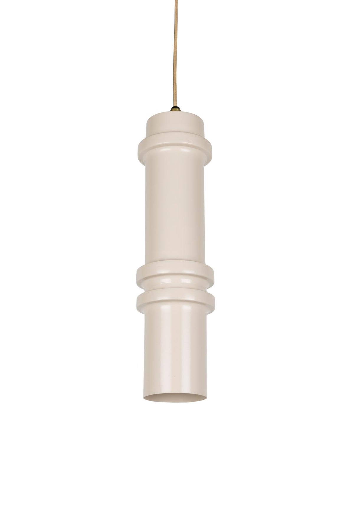 Pendellampe Duct L in Rosa präsentiert im Onlineshop von KAQTU Design AG. Pendelleuchte ist von White Label Living