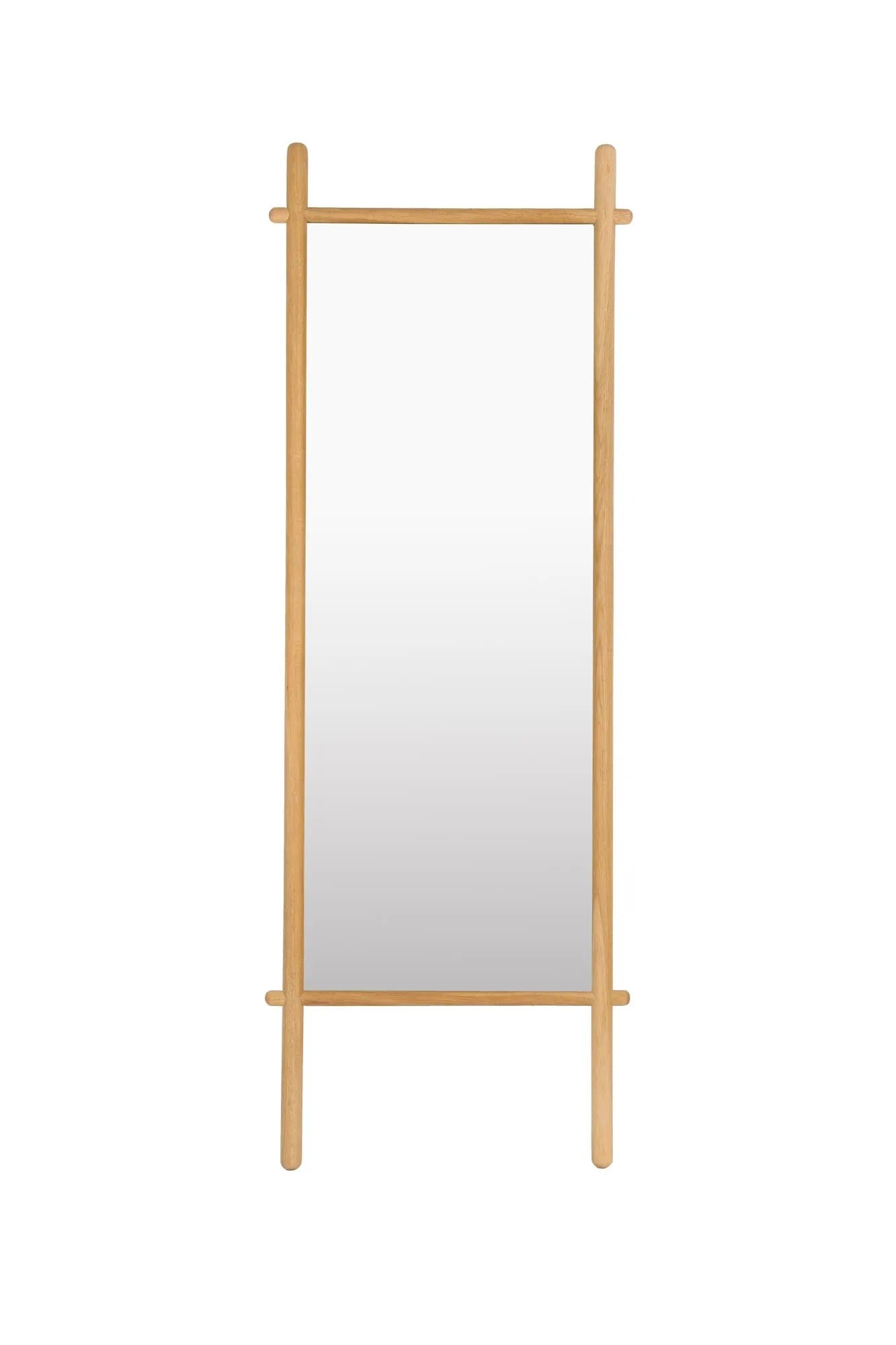 Eleganter Spiegel Solene aus Eichenholz, zeitloses Design, dekoratives Highlight für jeden Raum, langlebig und stilvoll.