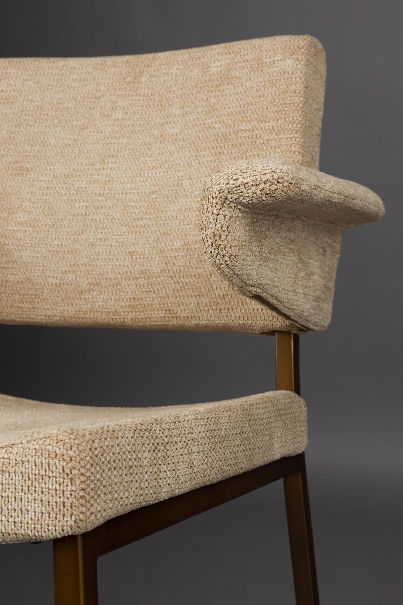 Sessel Portland in Beige präsentiert im Onlineshop von KAQTU Design AG. Sessel ist von Dutchbone