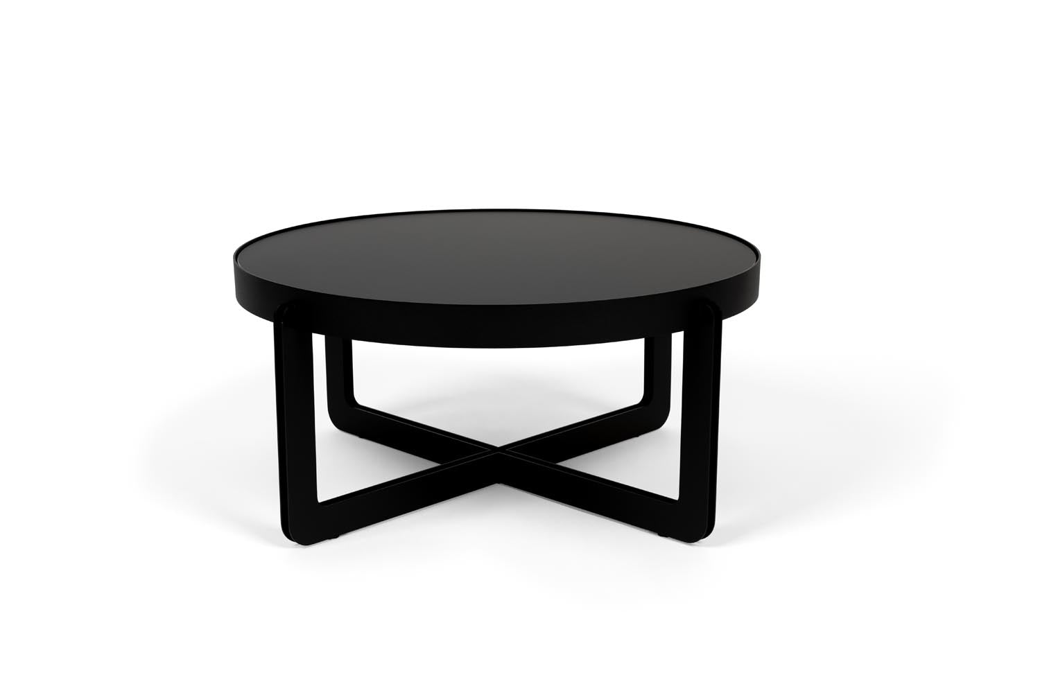 Moderner runder Couchtisch von Zuiver, stilvolles Design, hochwertige Verarbeitung, ideal für zeitgemäße Wohnräume.