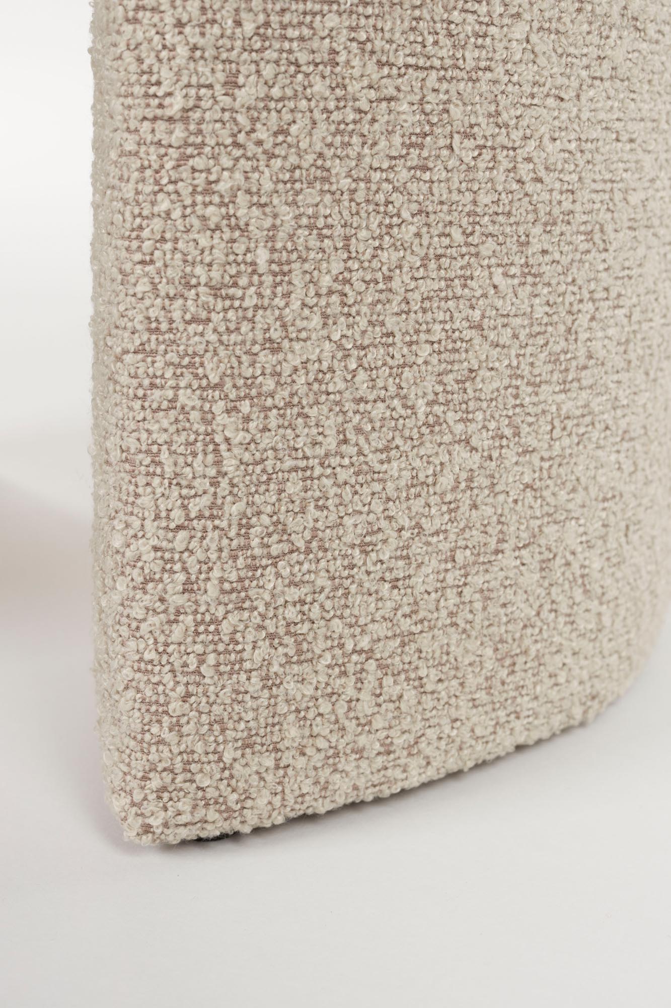Moderner Hocker Noxx von White Label Living, stilvolles Design, hochwertige Materialien, ideal für jeden Wohnraum.