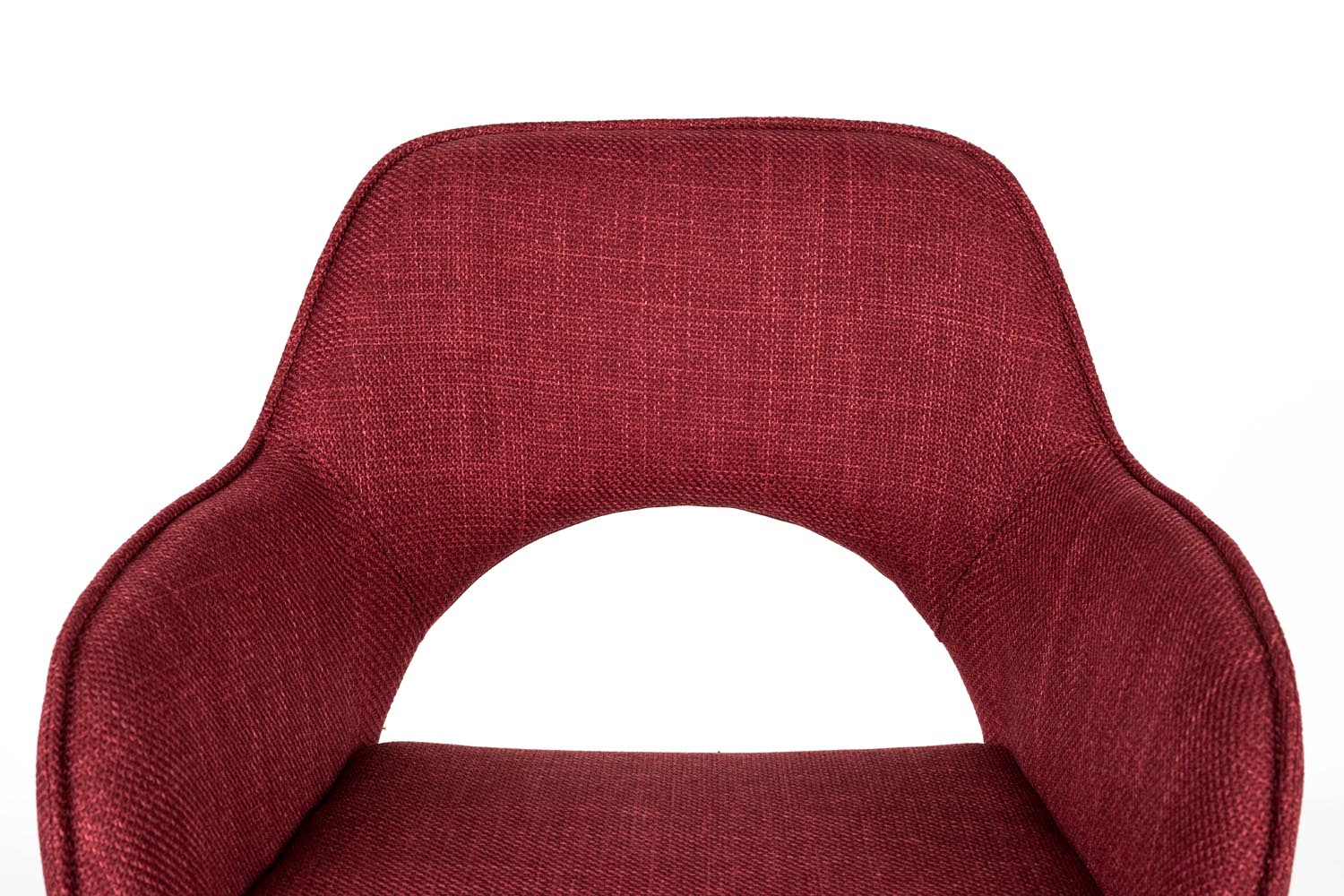 Stuhl Toye in Rot präsentiert im Onlineshop von KAQTU Design AG. Stuhl ist von White Label Living