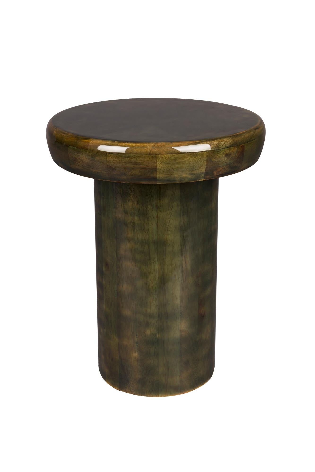 Der Beistelltisch Mush S von Dutchbone aus Mango Holz vereint stilvolle Eleganz mit Funktionalität und nachhaltigem Design.