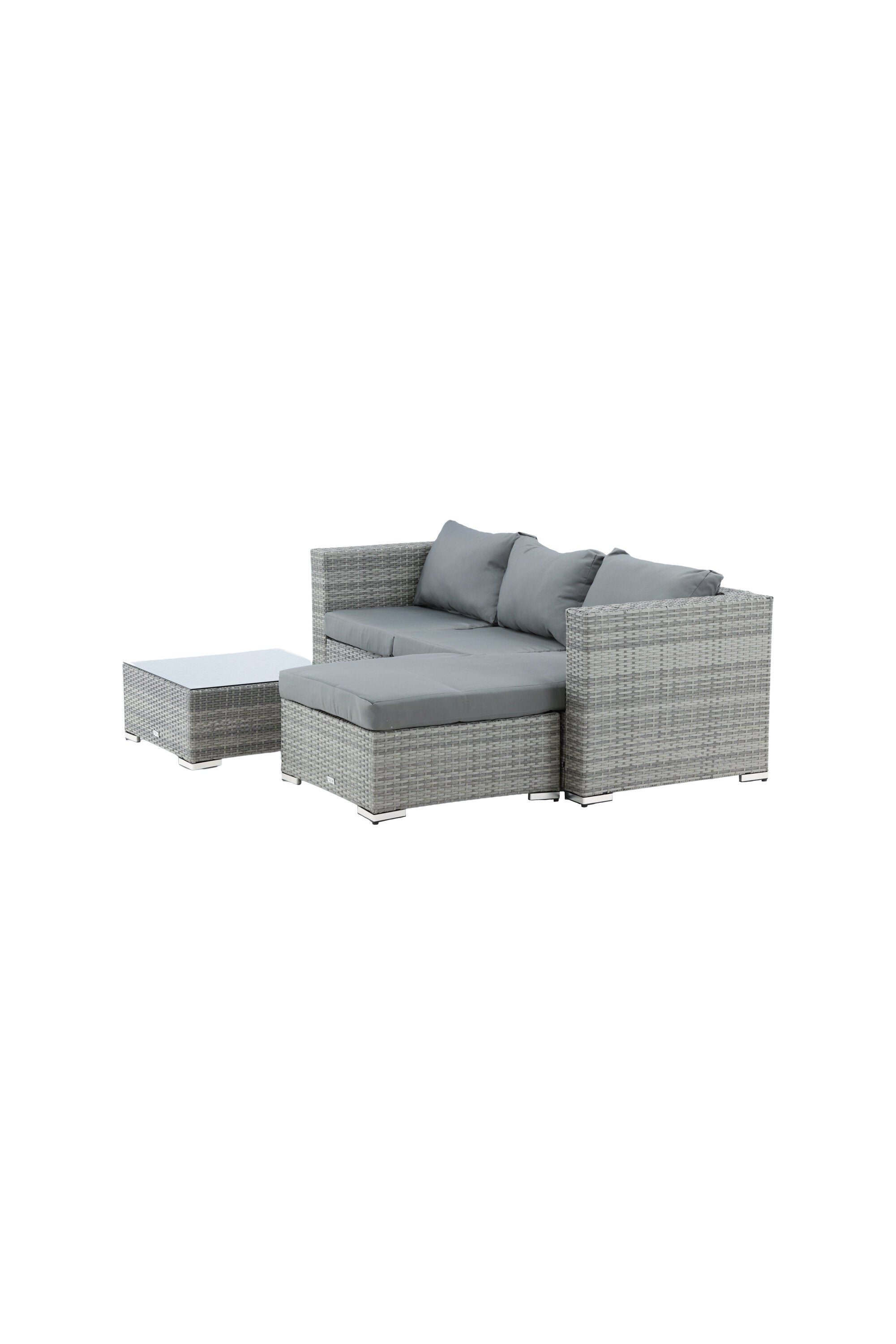 Rotterdam Sofaset 65cm in Grau präsentiert im Onlineshop von KAQTU Design AG. Loungeset ist von Venture Home