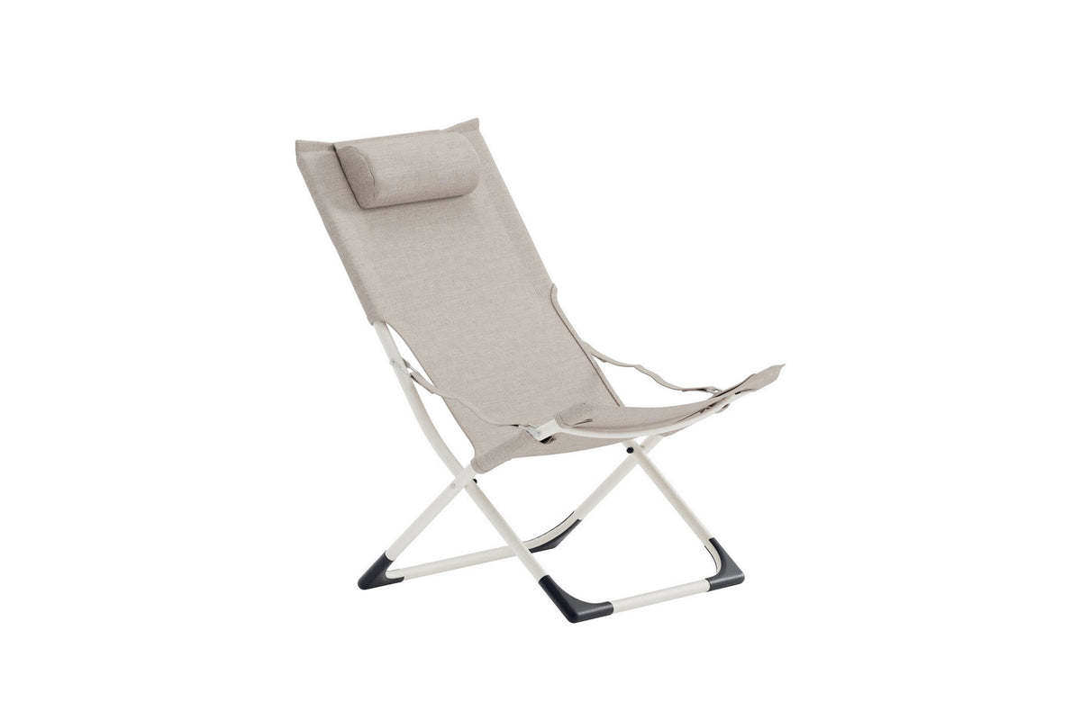 Seville Sonnenliege in Beige präsentiert im Onlineshop von KAQTU Design AG. Liegestuhl ist von Venture Home