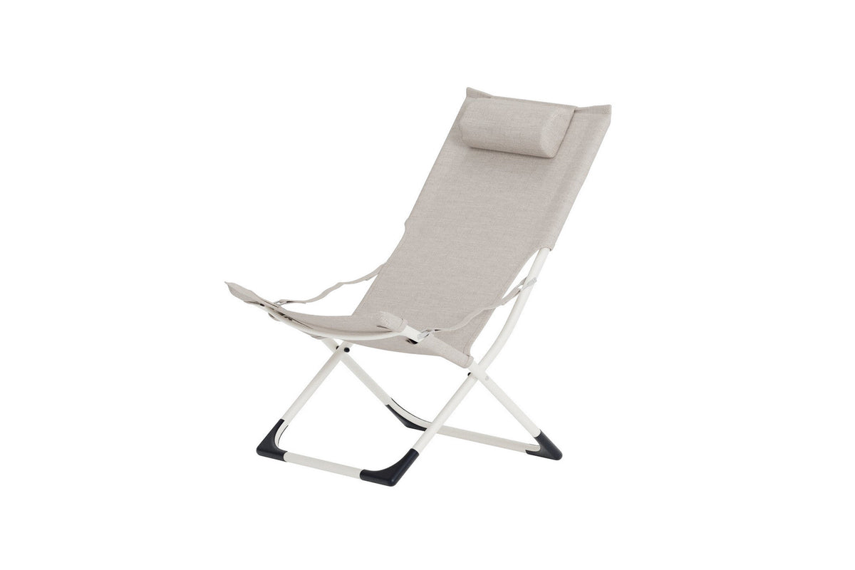 Seville Sonnenliege in Beige präsentiert im Onlineshop von KAQTU Design AG. Liegestuhl ist von Venture Home