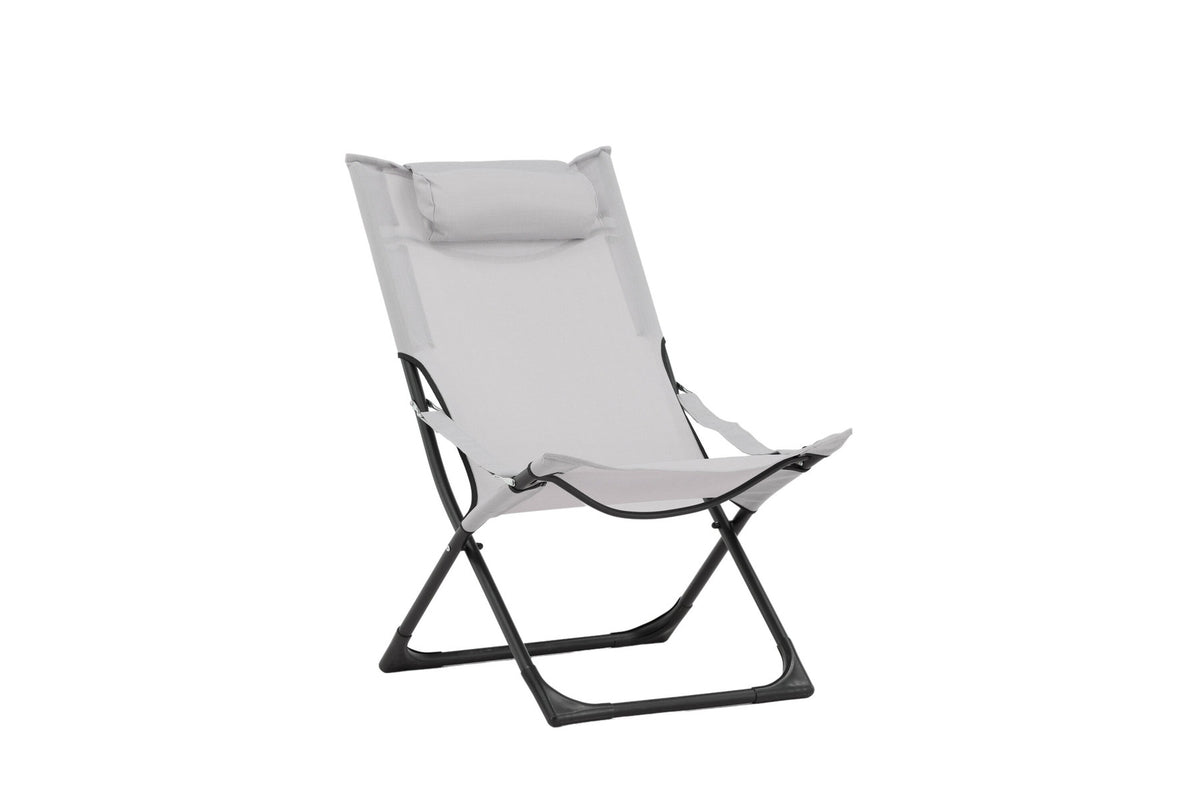 Sevilla Sun Lounge in Grau präsentiert im Onlineshop von KAQTU Design AG. Liegestuhl ist von Venture Home