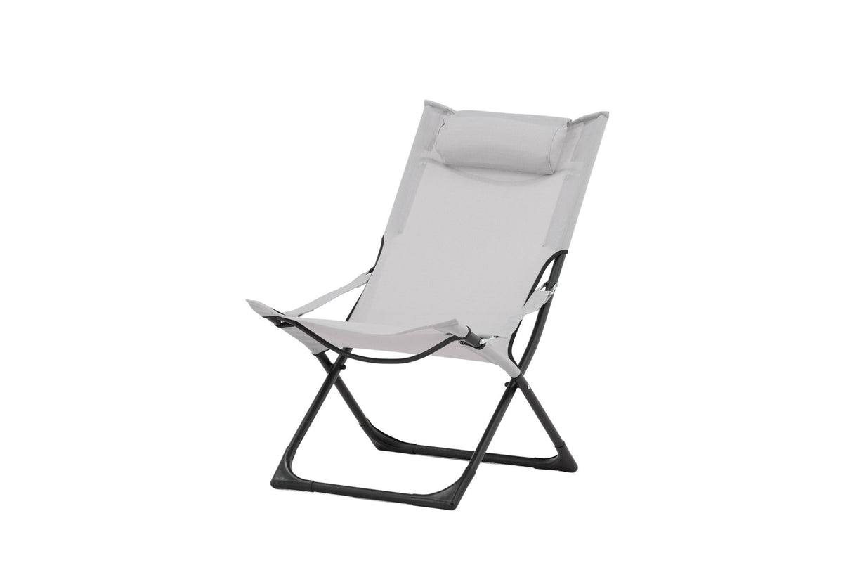 Sevilla Sun Lounge in Grau präsentiert im Onlineshop von KAQTU Design AG. Liegestuhl ist von Venture Home