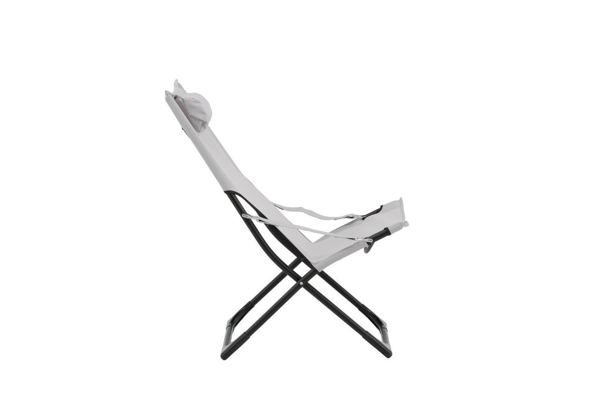 Sevilla Sun Lounge in Grau präsentiert im Onlineshop von KAQTU Design AG. Liegestuhl ist von Venture Home