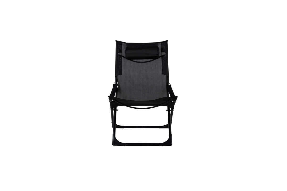 Sevilla Sun Lounge in Schwarz präsentiert im Onlineshop von KAQTU Design AG. Liegestuhl ist von Venture Home