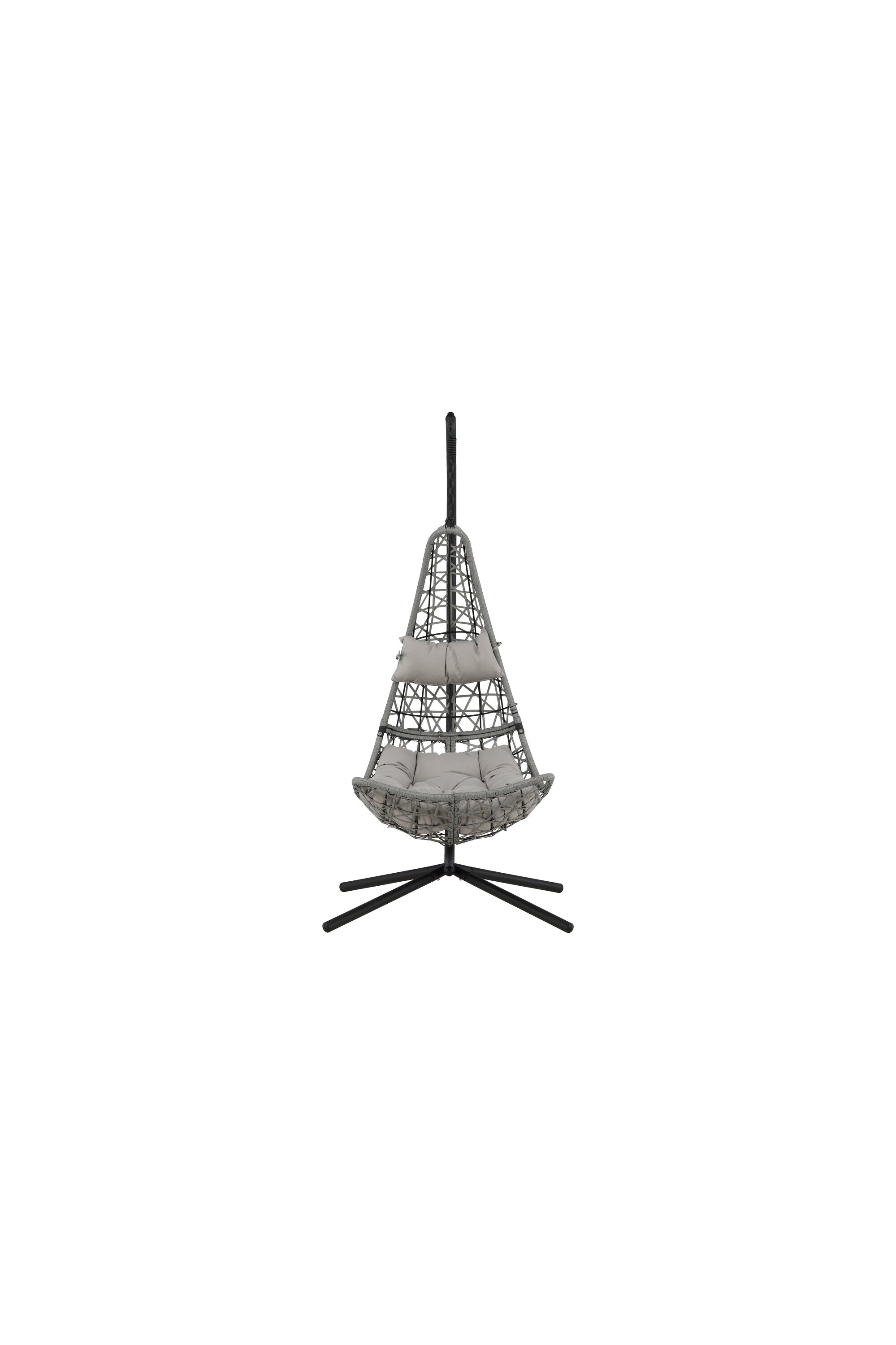 Edinburgh Hängesessel in Grau präsentiert im Onlineshop von KAQTU Design AG. Outdoor-Sessel ist von Venture Home