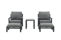 Set da esterno lounge Barcelona 50 cm