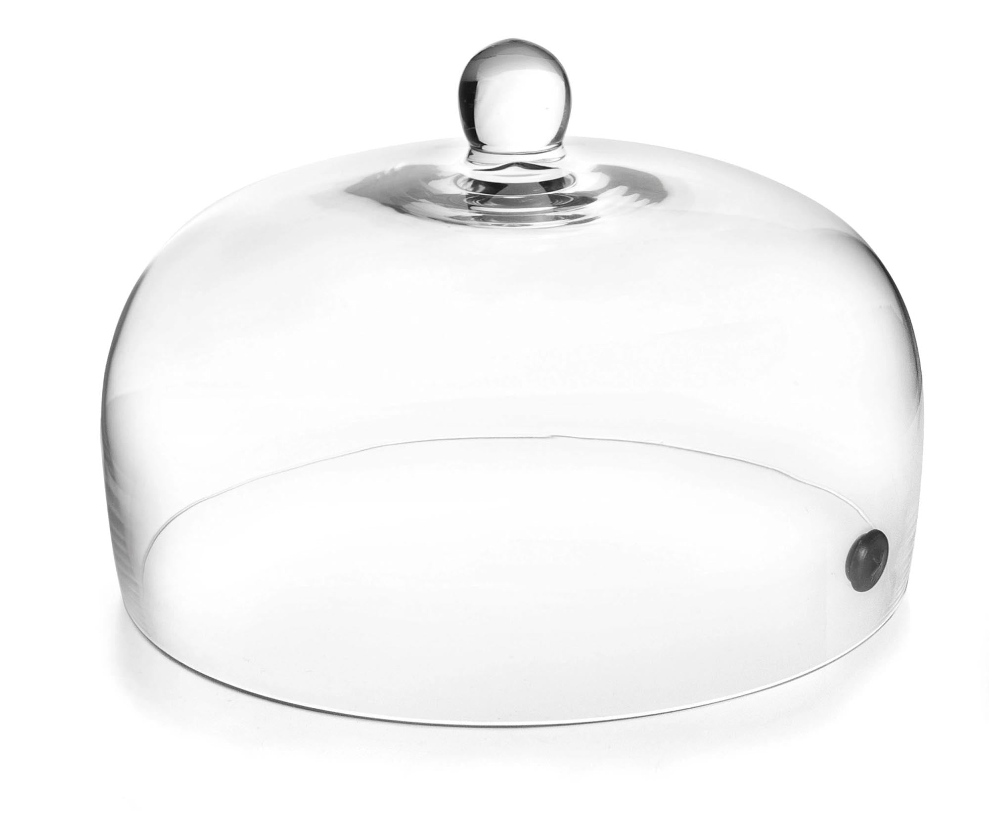 Räucherglocke D25cm H14cm passend zu Räuchergerät in Transparent präsentiert im Onlineshop von KAQTU Design AG. Küchengerät ist von Lacor