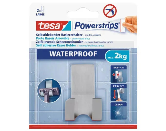 TESA Rasierhalter Zoom Waterproof in  präsentiert im Onlineshop von KAQTU Design AG. Badzubehör ist von TESA