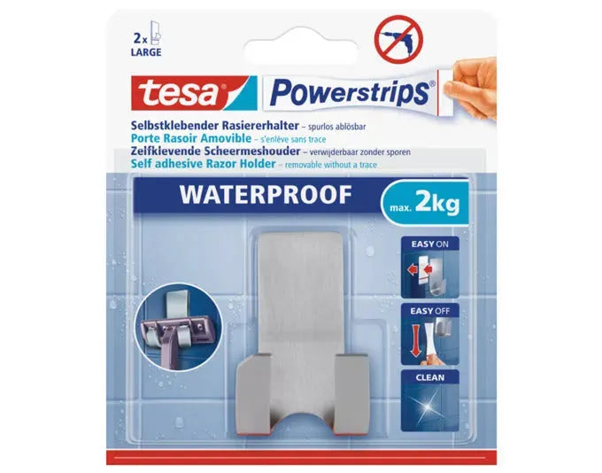 TESA Rasierhalter Zoom Waterproof in  präsentiert im Onlineshop von KAQTU Design AG. Badzubehör ist von TESA