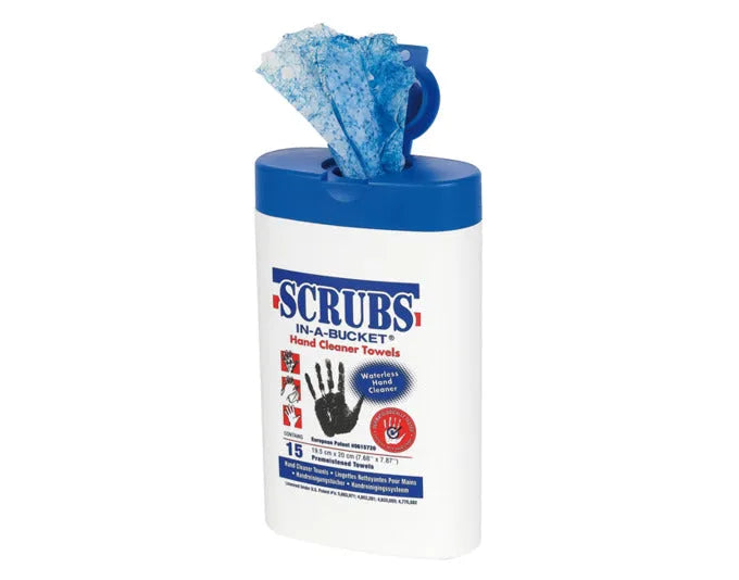 SCRUBS Reinigungstücher 15 Stück in Box in  präsentiert im Onlineshop von KAQTU Design AG. Haushaltshilfen ist von SCRUBS