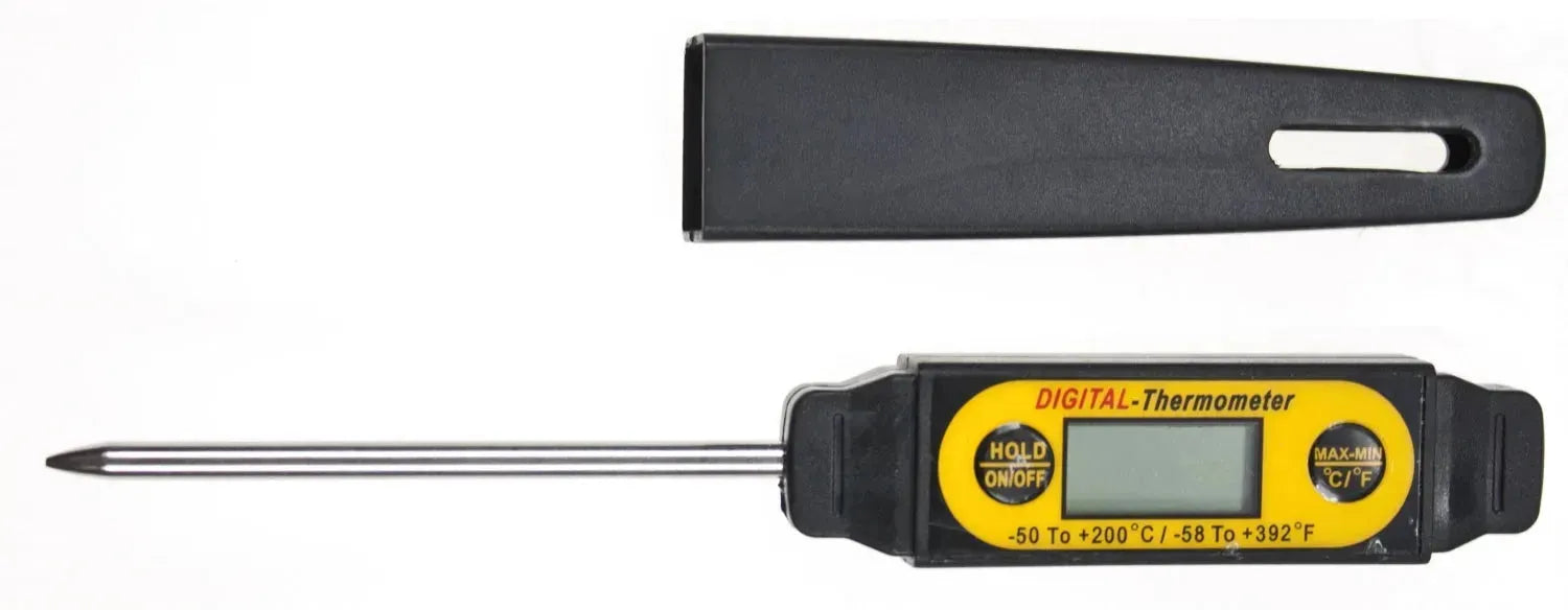 Digital Thermometer in Schwarz präsentiert im Onlineshop von KAQTU Design AG. Küchenhelfer ist von Lagotto