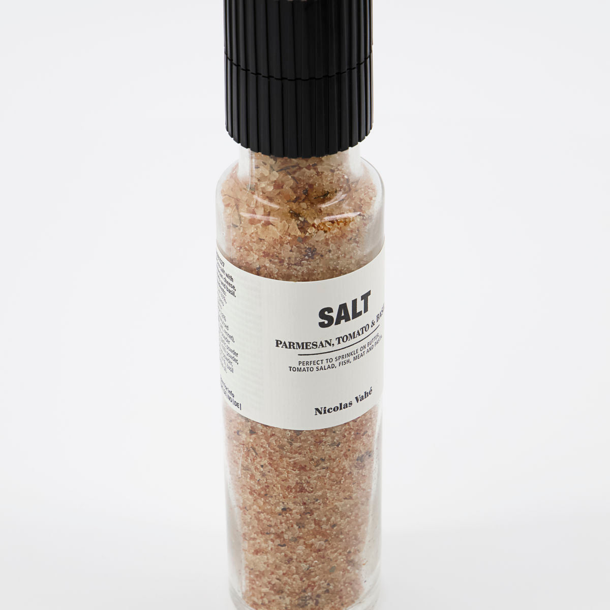 Nicolas Vahé: Mediterraner Salzmix mit Parmesan, Tomate & Basilikum.